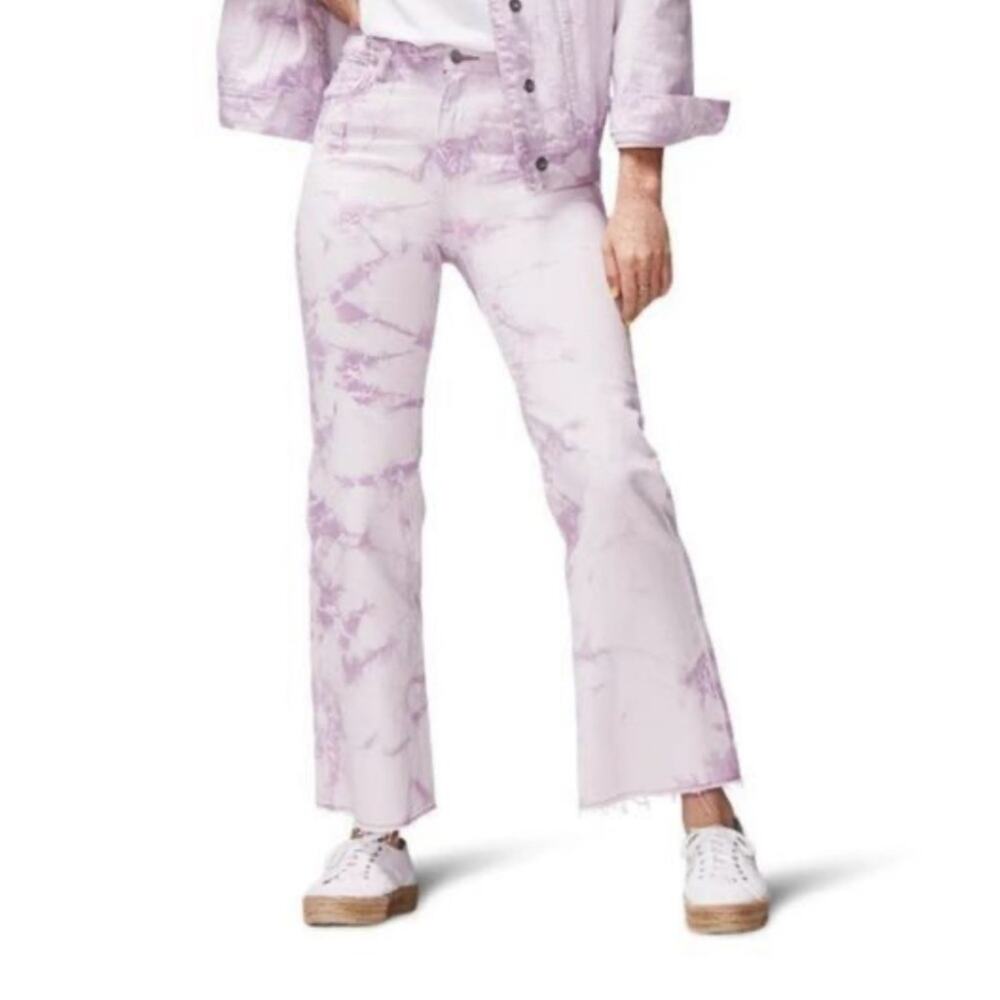 Lee Smiley x Tie Dye High Waist Flare Jeans Special Edition